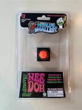 World’s Smallest Needoh - Orange